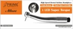 PRIME Allure High Speed Dental Turbine Handpiece – LED Super Torque